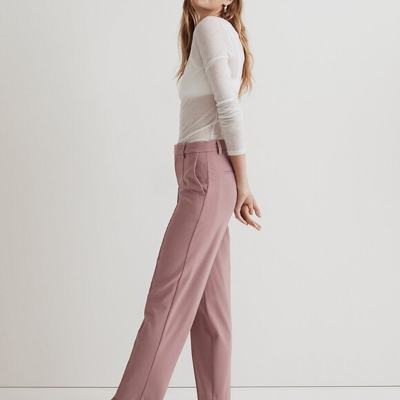 Madewell Fairbanks Pant in Woodrose Size 10 NEVER WORN - Picture 2 of 2